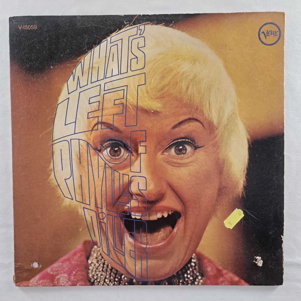 What's Left of Phyllis Diller Vinyl LP Album Record 1967 VG Tested 60's Comedy
